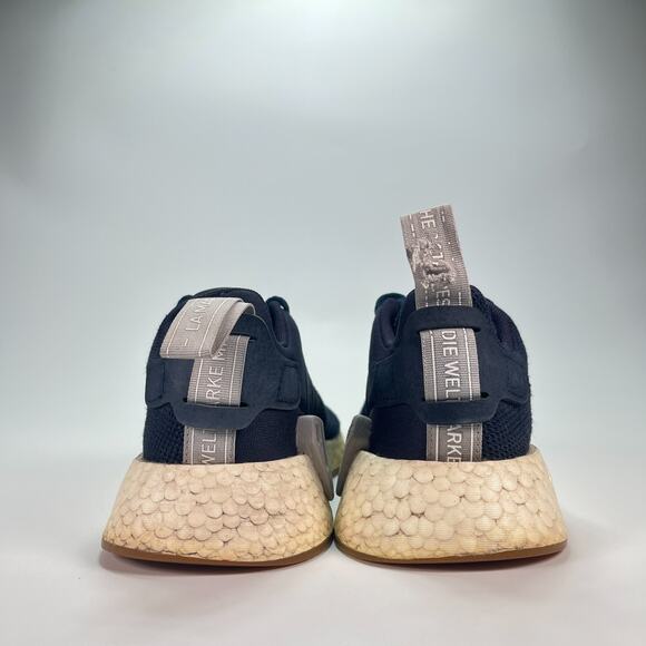 Adidas Originals NMD R2 Blue White Boost Running Shoes BY9316 Women's Size 5 - Picture 5 of 10